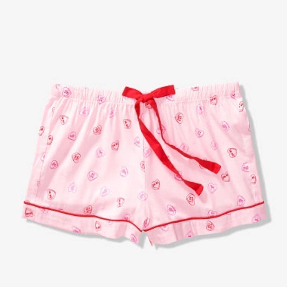 Pink By Victoria’s Secret PJ Shorts LARGE - Picture 1 of 2